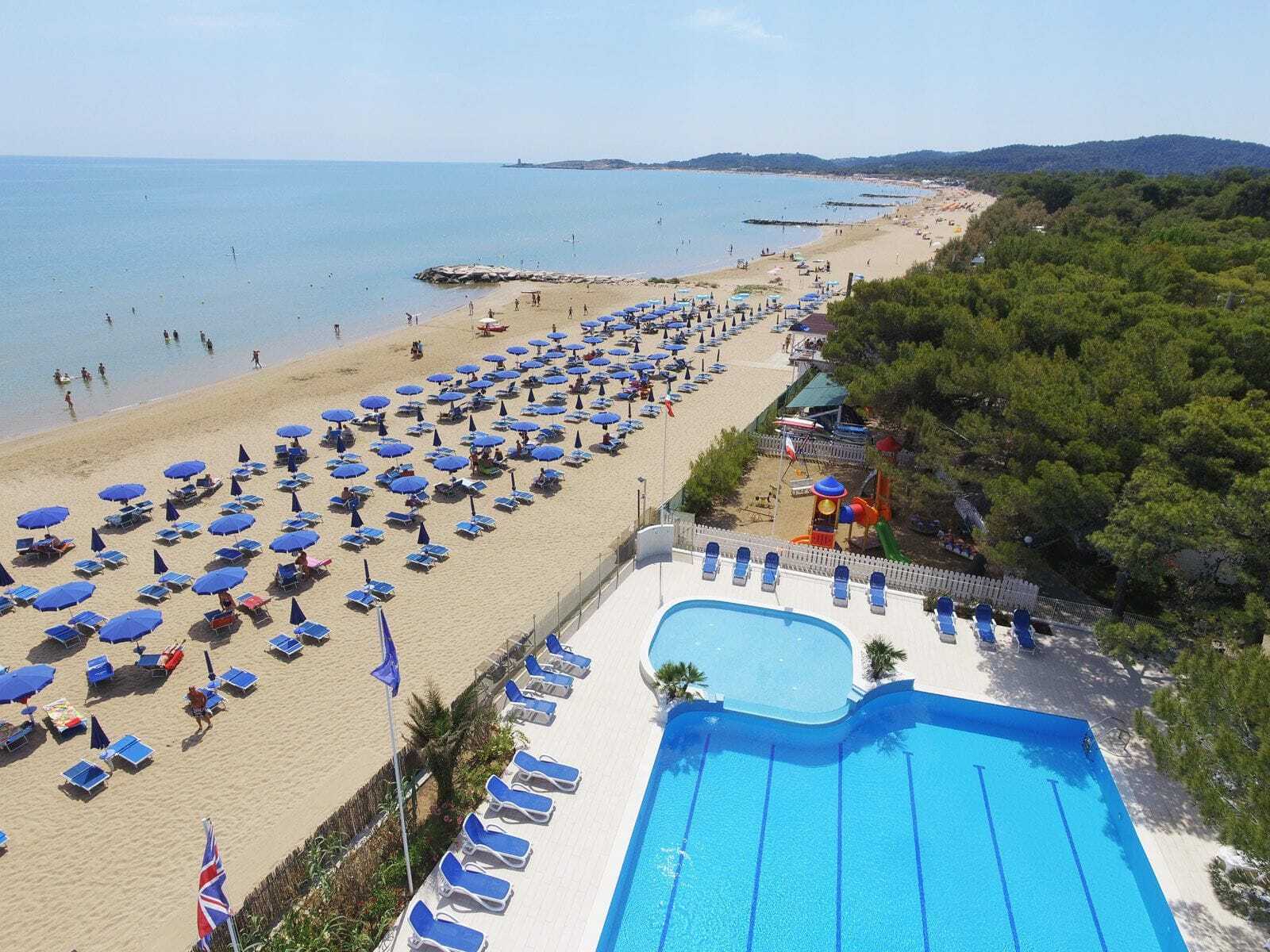 Hotel Gabbiano Beach Vieste Exterior photo